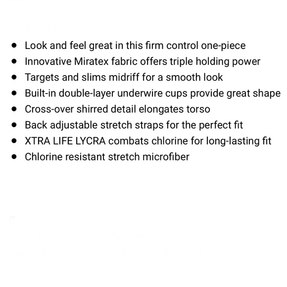 Miraclesuit Must Have Oceanus One Piece - Picture 14 of 15